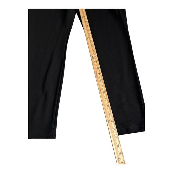Fashion Nova Women's Slacks Size 1X Black Unrivaled And On Top Ponte Knit Pants - Picture 10 of 14